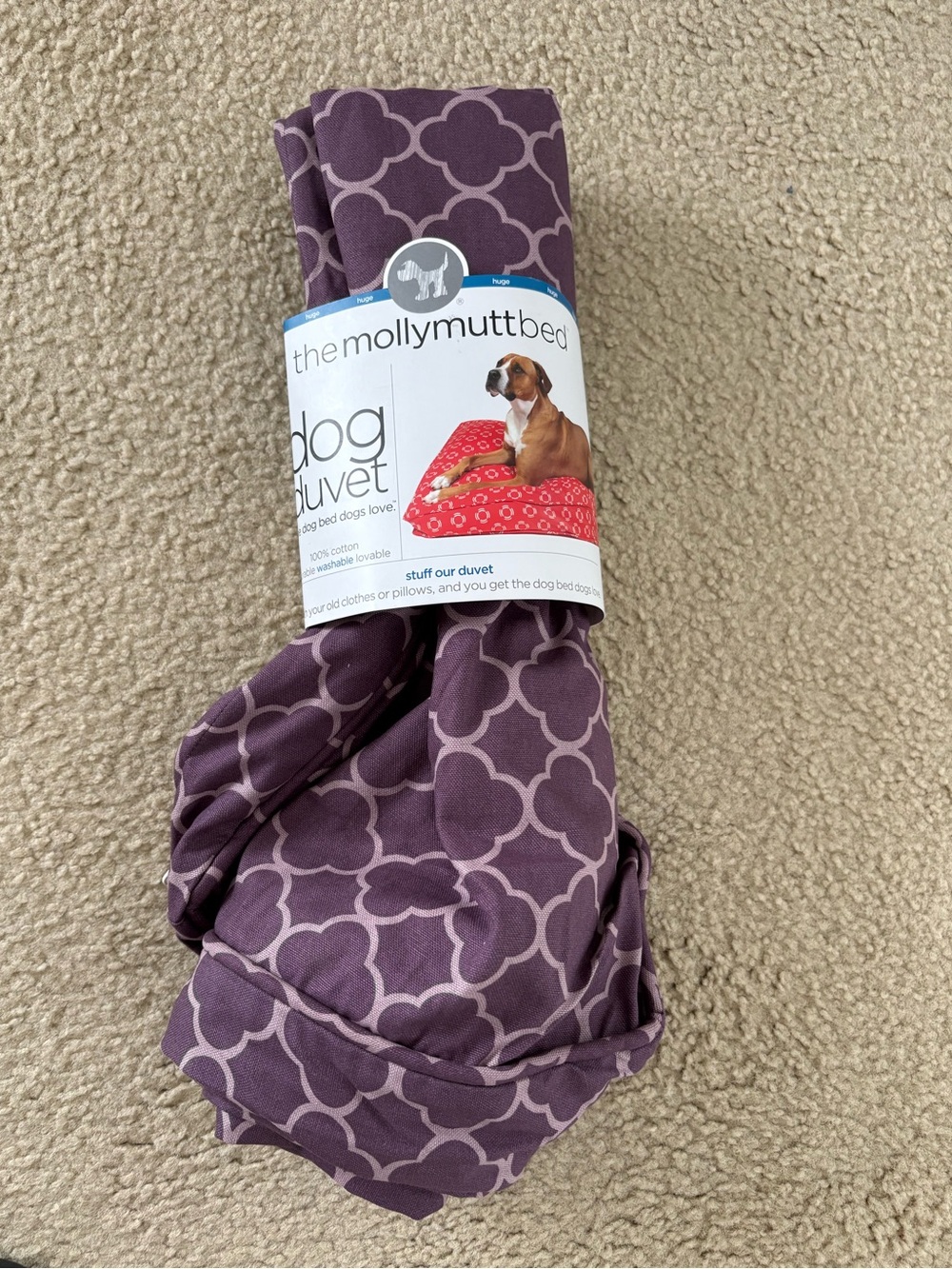 Mollymutt dog bed - dog duvet Huge NWT